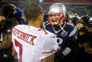 Colin Kaepernick, the Turlock Tornado with Tom Brady