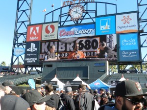 Vogelsong Interview on the Scoreboard