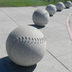 Concrete Baseballs